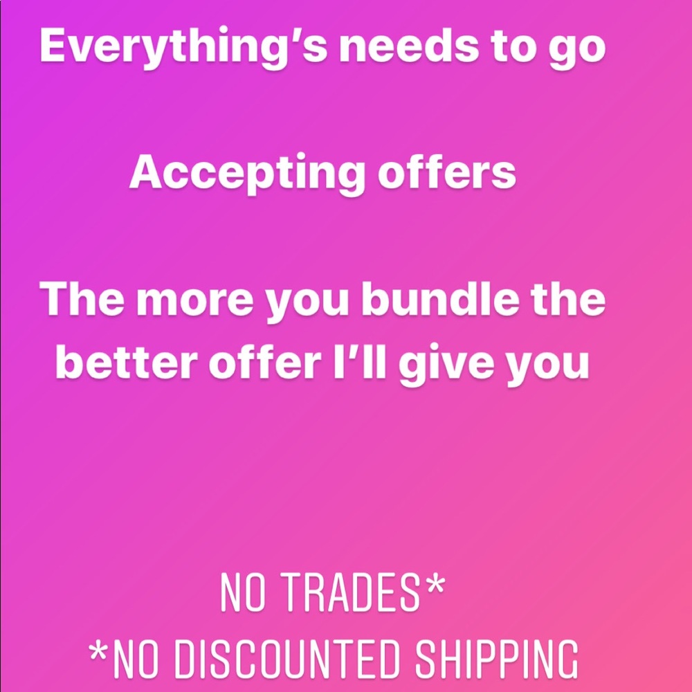 Always willing to negotiate 😊